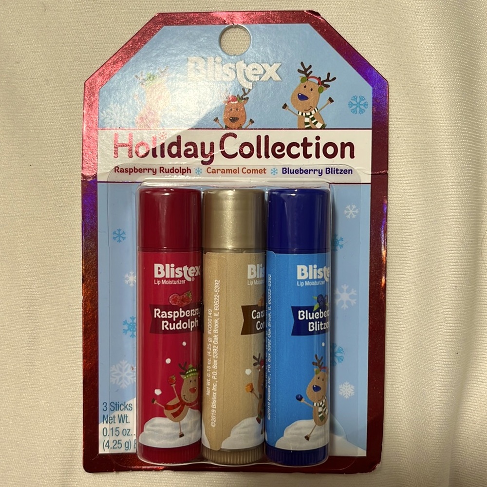 Blistex Three Chapsticks